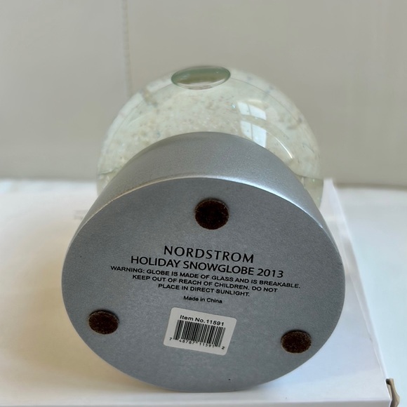 Nordstrom Holiday Snow Globe Silver Christmas Tree with Presents - Picture 4 of 8